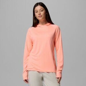 Columbia Women's PFG Solar Stream™ Elite Hoodie, L Color: Tiki Pink NWT